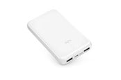Powerbank - Puro Powerbank White 10000mAh 12W 2xUSB-A + USB-C - White - 10000 mAh - PWFCBB100P2WHI