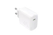 Telefon - Adapter i Ladowarka - Puro PROLITE 45W USB-C wall charger - white - PUTCUSBC45WDYWHI