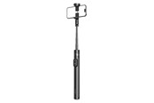 Telefon - Inne akcesoria - Wozinsky Selfie stick  WRZP1 with automatically extendable legs tripod function 1.7m - black - 5907769372575
