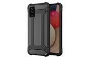 Telefon - Pokrowiec i etui - Hurtel Hybrid Armor Case Tough Rugged Cover for Samsung Galaxy A03s Black - 5907769338519