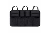 Akcesoria samochodowe - Wozinsky Large Car Organizer for Back Seat Backrest and Trunk - Black - 5907769385162