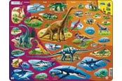 Puzzle - Larsen Puzzles Puzzle Natural History - 85 pieces Maxi (36.5x28.5 cm) Podłoga - HL1