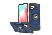 Telefon - Pokrowiec i etui - Wozinsky Ring Armor tough hybrid case cover + magnetic holder for Samsung Galaxy A73 blue - 9145576243596