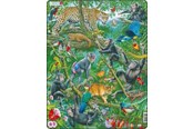 Puzzle - Larsen Puzzles Puzzle African Rainforest - 32 pieces Maxi (36.5x28.5 cm) Podłoga - FH41