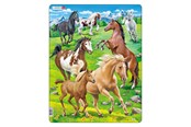 Puzzle - Larsen Puzzles Puzzle Horses - 65 pieces Maxi (36.5x28.5 cm) Podłoga - FH38