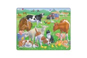 Puzzle - Larsen Puzzles Puzzle Pets - 15 pieces Maxi (36.5x28.5 cm) Podłoga - FH35