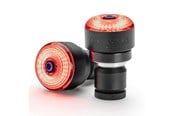 Akcesoria rowerowe - Wozinsky WIS-01 Waterproof Smart Tail Lights 2 pcs - Black - 5907769380563