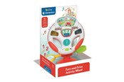 Zabawki dla niemowlat - Clementoni Turn and Drive Activity Wheel - 17929