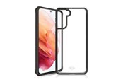 Telefon - Pokrowiec i etui - ITSKINS  FERONIABIO PURE Cover for Samsung Galaxy S21 4G / 5G®. Black and transparent - SG3S-FROPE-BKTR