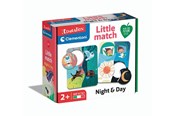 gry-planszowe-karciane-i-kosci - Clementoni Little match - Night & Day - 16716