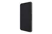 Telefon - Pokrowiec i etui - ITSKINS HYBRID FOLIO cover for iPhone XS Max®. Black with recycled leather - APXP-HYBRF-BKRL