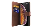 Telefon - Pokrowiec i etui - ITSKINS BOOK cover for iPhone XS Max®. Brown - APXP-BOOKC-BROW