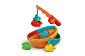 Zabawki dla niemowlat - Clementoni Sort & Match Fishing Set Rainbow - 17581