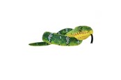 Plusz - Wild Republic Plush Toy Snakes 137 cm Emerald Tree Boa Corallus - 28406