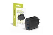 Telefon - Adapter i Ladowarka - Mobile Origin GaN 40W Wall Charger MO13 - black - 1 USB-A + 2 USB-C - FRL-GAN40W-MO13-BLK