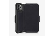 Telefon - Pokrowiec i etui - ITSKINS HYBRID FOLIO cover for iPhone 11 Max / XS Max®. Black with recycled leather - APXM-HYBRF-BKRL