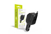 Telefon - Adapter i Ladowarka - Mobile Origin 90W Car Charger CA22 - USB-C + USB-A 2x USB-C Cable - MO-90CCH-CA22