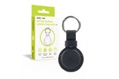 Telefon - Inne akcesoria - Mobile Origin AirTag Outdoor Leather Keychain A7 black - MO-AOLK-BLK