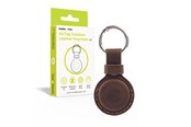 Telefon - Inne akcesoria - Mobile Origin AirTag Outdoor Leather Keychain A7 midnight brown - MO-AOLK-MBRW