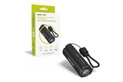Powerbank - Mobile Origin 5000mAh Compact PowerBank PB7 with Flashlight and USB-C Cable Powerbank - Czarny - 5000 mAh - MO-CPFC-PB7