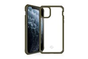 Telefon - Pokrowiec i etui - ITSKINS  HYBRID SOLID cover for iPhone 11 Pro / XS / X®. Olive green and transparent - APXE-HYBSO-KATR