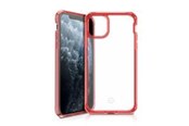 Telefon - Pokrowiec i etui - ITSKINS HYBRID CLEAR cover for iPhone 11 Pro / XS / X®. Red and transparent - APXE-HBMKC-RATR