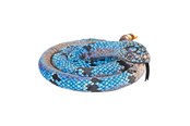 Plusz - Wild Republic Plush Toy Living Earth Snakes 152 cm Blue Rock Rattlesnake - 29348