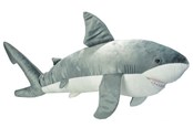 Plusz - Wild Republic Plush Toy Jumbo Cuddlekins 96 cm Great White Shark - 18700