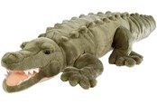 Plusz - Wild Republic Plush Toy Jumbo Cuddlekins 76 cm Crocodile - 80742