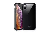 Telefon - Pokrowiec i etui - ITSKINS HYBRID GLASS cover for iPhone XS / X®. Black - APHX-IRIDM-BLCK