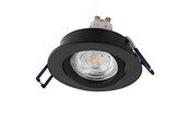 Inteligentny dom - Osram SMART+ MATTER LED Spot Recess GU10 Adjustable 4.7W RGBW Black - 4058075853751