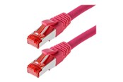 Kabel sieciowy - Helos patch cable - 1 m - magenta - Różowy - 1meter - 118041