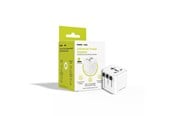 Telefon - Adapter i Ladowarka - Mobile Origin Universal Travel Adapter PW30 EU/UK/US/AUS White - MO-UTRA-PW30-WHT