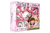 Zabawa w udawanie - Barbo Toys Classic Porcelain Tea Set 12 Pcs Pink - 5200