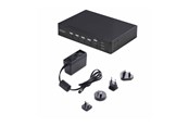 Przelacznik KVM - StarTech.com - KVM / audio / USB switch - 4 ports - TAA Compliant - P4AD122M-KVM-SWITCH