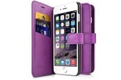 Telefon - Pokrowiec i etui - ITSKINS BOOK cover for iPhone 8 / 7 / 6s / 6®. Purple - AP67-BOOKC-PRPL