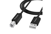 Kabel USB - Wozinsky WKDDY3S USB-B - USB-A 480Mb/s Cable 2m - Black - 5907769376634