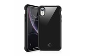 Telefon - Pokrowiec i etui - ITSKINS HYBRID GLASS cover for iPhone XR®. Black - AP61-IRIDM-BLCK