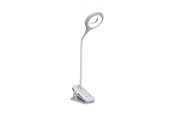 Lampy - Wozinsky Mini Wireless LED Reading Lamp with Clip + USB-C Cable - White - 5907769384042