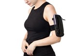 Telefon - Inne akcesoria - Wozinsky WSDB-B armband phone bag for running - black - 5907769384615