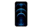 Telefon - Pokrowiec i etui - ITSKINS FERONIABIO PURE Cover for iPhone 12 Pro Max®. Black and transparent - AP4P-FROPE-BKTR