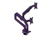 Uchwyt na monitor - Arozzi Alzare Neo Duo - Fioletowy - AZ-ALZARE-NEO-DUO-PP