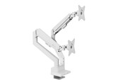 Uchwyt na monitor - Arozzi Alzare Neo Duo - Biały - AZ-ALZARE-NEO-DUO-WT