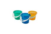 Zabawki na zewnatrz - Dantoy Transparent Bucket with Pouring Spout 1.2 L - Assorted - 1316