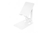 Telefon - Inne akcesoria - Wozinsky WPT-K28 Desk Stand for Phone Tablet Smartphone Holder Foldable - White - 5907769384943