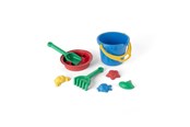Zabawki na zewnatrz - Dantoy Recycled Bucket Set – Blue - 1433