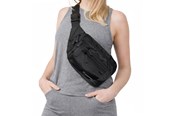 Torba, plecak i pokrowiec na laptopa - Wozinsky WSB-W1 unisex shoulder bag with adjustable strap waterproof - black - 5907769385025