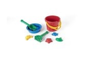 Zabawki na zewnatrz - Dantoy Recycled Bucket Set – Red - 1434