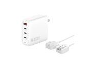 Telefon - Adapter i Ladowarka - 4smarts Charger GaN Flex Pro 100W 3xUSB-C 1xUSB-A Travel Edition USB Type A - 100 Watt - 545100