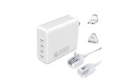 Telefon - Adapter i Ladowarka - 4smarts Wall charger GaN Flex Pro 200W Travel Edition 4x USB-C white - 545200